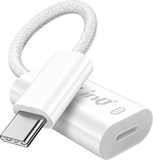 Linq USB-C zu Lightning Schnelllade-Power-Adapter 60W Weiß