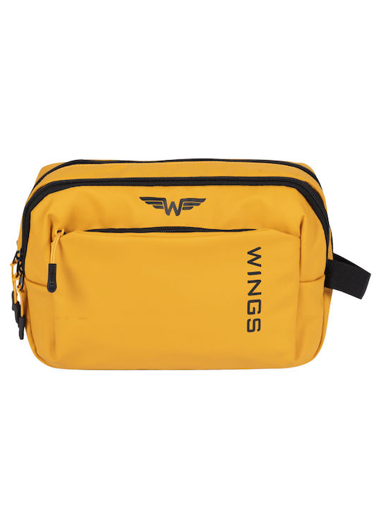 Toiletry Bag in Yellow color