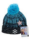 Frozen Kids Beanie Knitted Blue