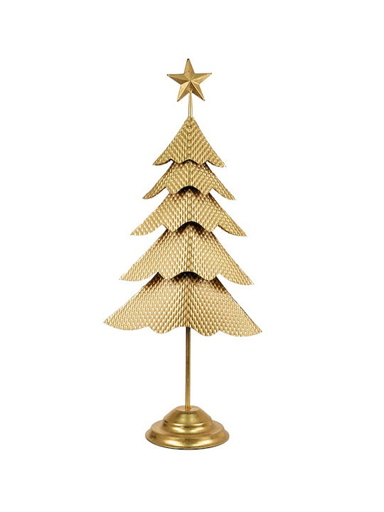 Christmas Decorative Metal Tree 78.5cm Gold