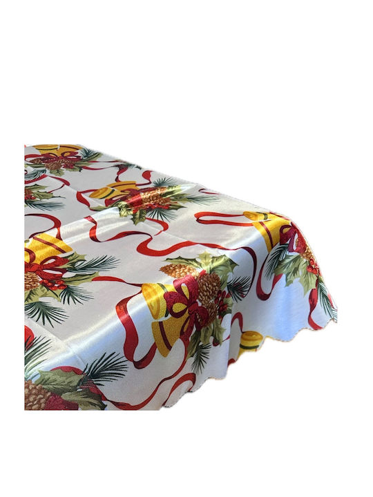 Chengxin Christmas Tablecloth White L75xW75cm.