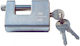 Golddoor Steel Padlock Monoblock with Key 60mm 1pcs