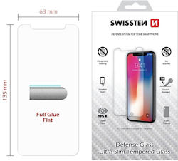 Protector de ecran din sticlă temperată Swissten Premium 9H pentru iPhone X/XS Protector de ecran din sticlă temperată Swissten Premium 9H pentru iPhone X/XS
