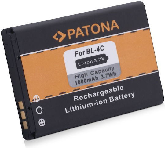Батерия Patona за мобилен телефон Nokia Bl-4c 1000mAh 3.7V Li-ion