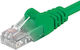PremiumCord U/UTP Cat.6 (Gigabit) Network Cable Ethernet 0.5m Green