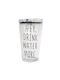 Transparente Glas Tasse Pufo Trink Wasser Kaffee Mit Deckel 450 Ml