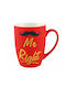 Mr Right Cani Ceramică Pufo Cafea Ceai 360 Ml Roșu