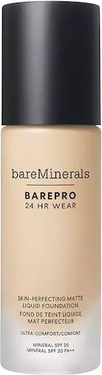 bareMinerals Barepro 24hr Wear Matte Flüssig LSF20 Fair 10 Warm 30ml