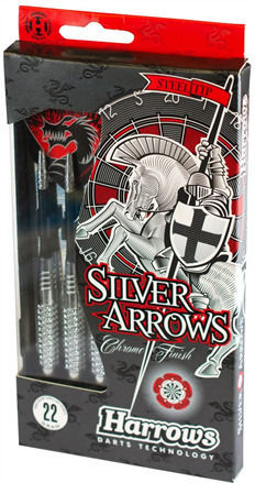 Steeltip Darts Harrows Silver Arrows 3x20g