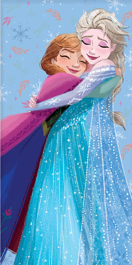 Frozen Παιδική Πετσέτα Θαλάσσης Frozen 140x70εκ.