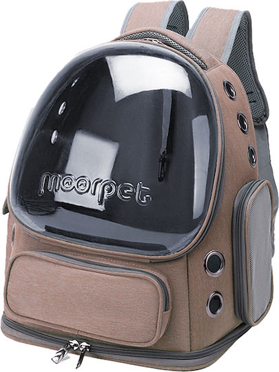 Hobbyzoo Dog Carrying Brown Backpack L42xW34xH27cm