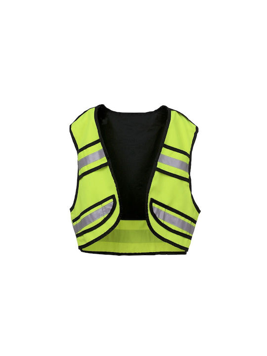 Protekt Men's Safety Vest with Reflective Film Green