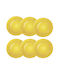 Set 6 Elegante Pufo Luxus Glas Servierplatten Desserts Vorspeisen 31 Cm Gelbe