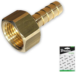 Coupling 9mm Hose 1/2" Female Brass Coupling 9mm Hose 1/2" Female Brass