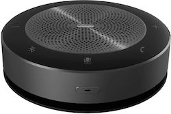 Prestigio Solutions Videokonferenz-Freisprecheinrichtung Alpha 5W 6 Mikrofone 5m Radius Kabelloses Laden Verbindung über USB Typ-C Aux BT4.2+EDR