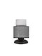 Heronia Decorative Lamp with Socket for Bulb E27 Black