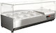 Dynamic Vitrină de Congelare De Masă cu Capacitate 42lt 113x39.5x43.5cm