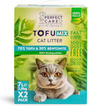 Perfect Care Bentonite Cat Litter Tofu Unscented 14lt