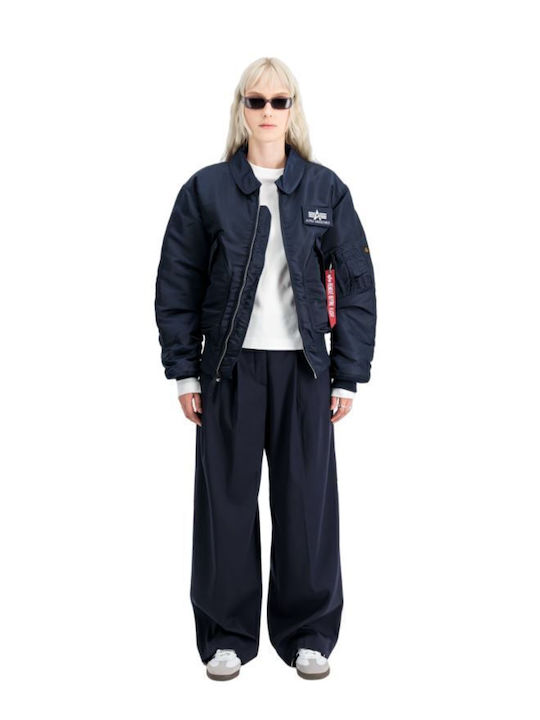 Alpha Industries Cwu 45 Jacket Navy Blue