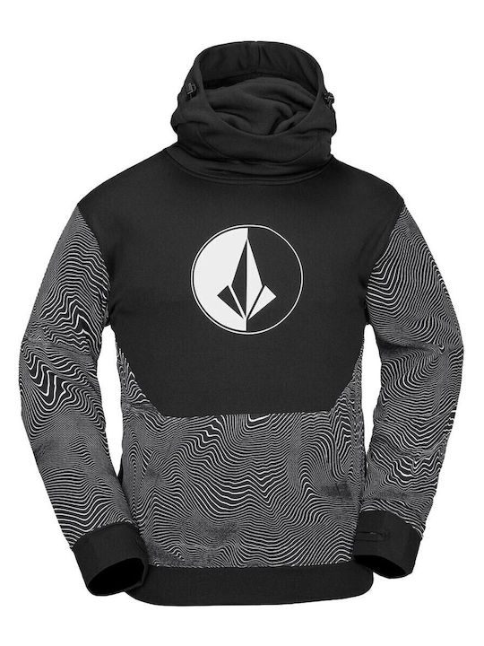 Volcom Hydro Riding Sweatshirt mit Kapuze Schwarz