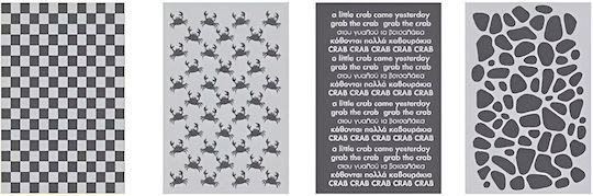 Palamaiki Jack102 Towel from 100% Cotton in Gray Color 40x60cm 4pcs