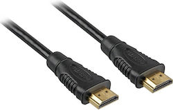 PremiumCord HDMI 1.4 Angle HDMI male - HDMI male 3m Μαύρο