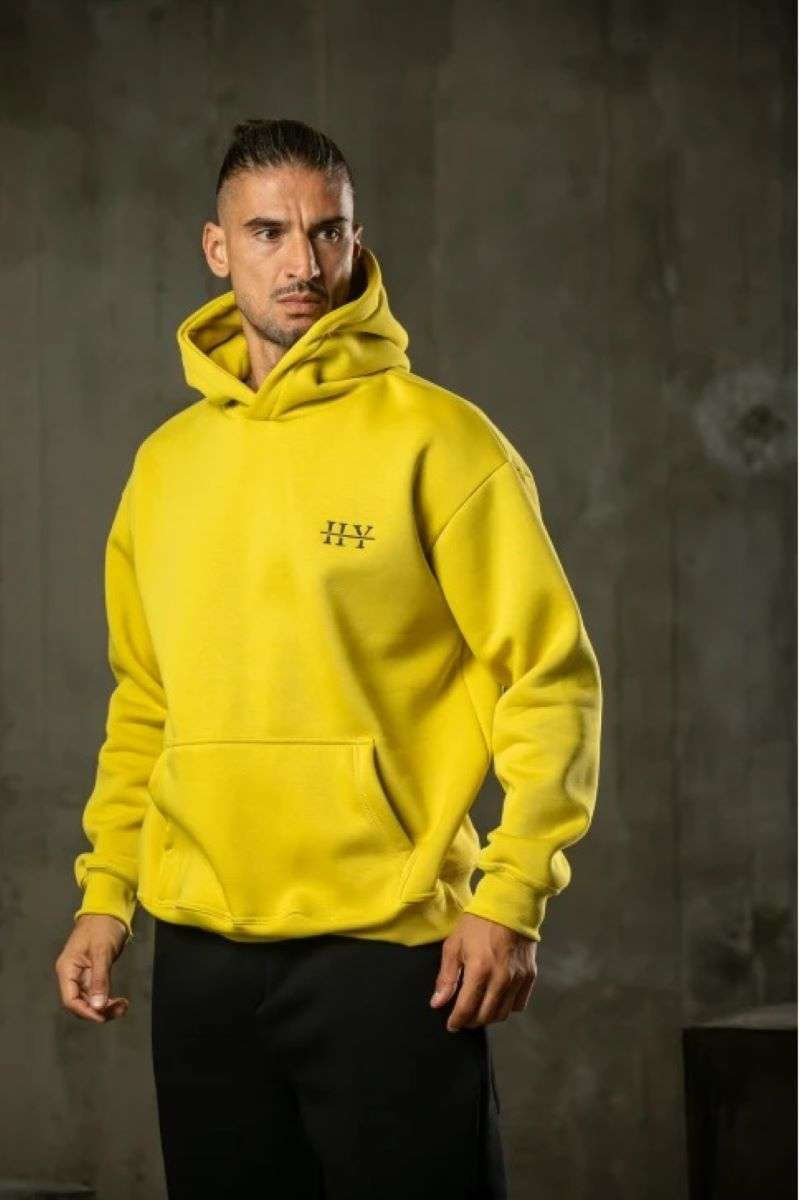 ♡JOHNRI♡ Henry Clothing Henry Hanorac cu Glugă Yellow 3661 | Skroutz Romania