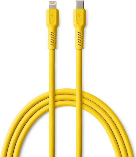 Colorum USB-C zu Lightning Kabel 27W Gelb 1.8m (CK12-CL-05)
