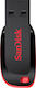 Sandisk Cruzer Blade 8GB USB 2.0 Stick Μαύρο