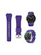 Beste Zubehör Silikonarmband Lila Huawei Watch 5 5 Pro 46mm Watch 4 4 Pro 46mm Watch 3