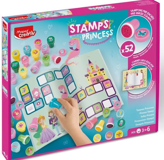 Maped Stamps for Children 3+ Years 52pcs