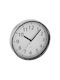 Asi Collection Wanduhr Silber Ø25.5cm