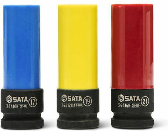 Sata Карудаки Air Шестограмни с Каре Приемник 1/2" Комплект 3бр