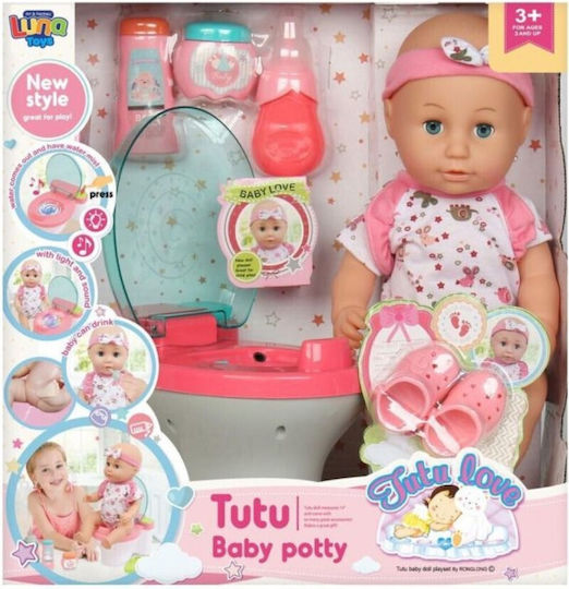 Luna Baby Doll Set For 3+ Years 35 cm