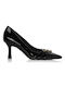 Sante Black Heels