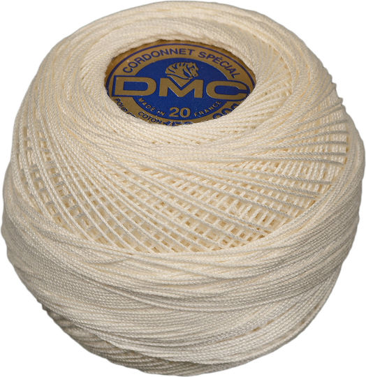DMC Irlan Cordonnet Spécial Art 151 No70 Cotton Ecru 330m 20g
