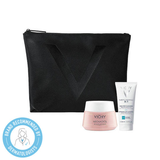 Vichy Neovadiol Rose Platinium Skin Care Set for Brightening 2pcs