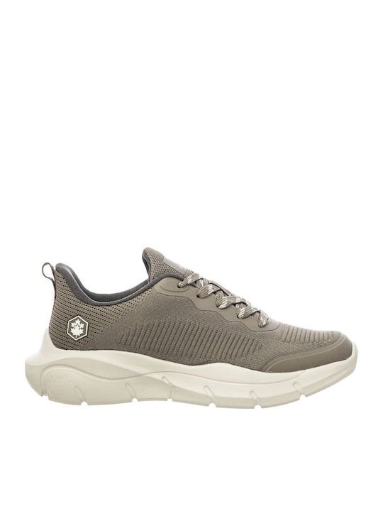 Damen Sneakers Dark Beige