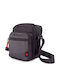Herrentasche Schulter / Crossbody Black/Grey