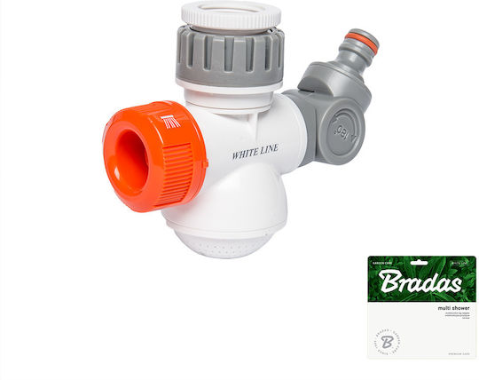 White Line Multi Shower Multifunction Tap Adapter