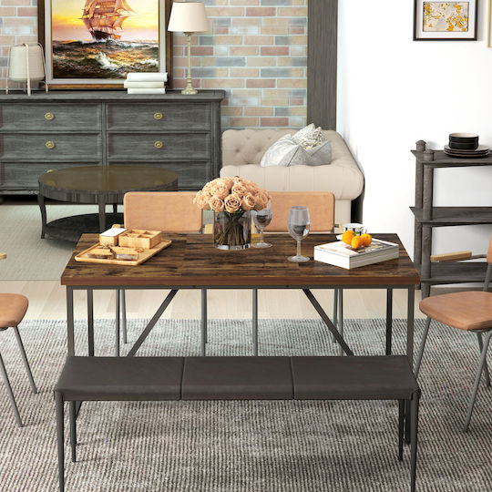 Tisch Speisesaal Metall Coffee 150x80x75cm