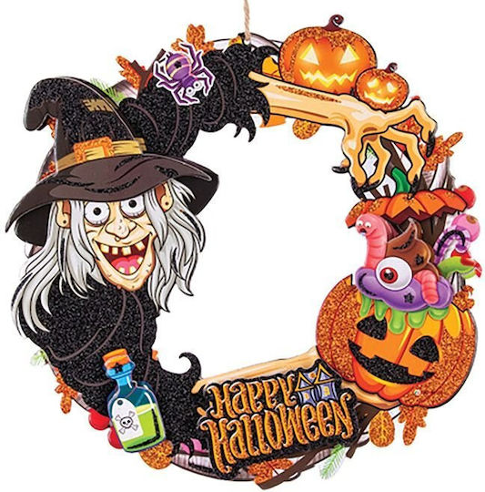 Carnival Wreath for Halloween 3D Design 4 1pcs