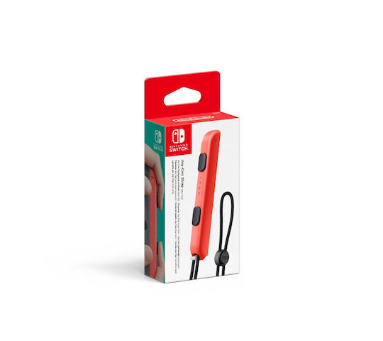 Nintendo Каишка за ръка/врат за дистанционно управление за Превключвател в червен цвят