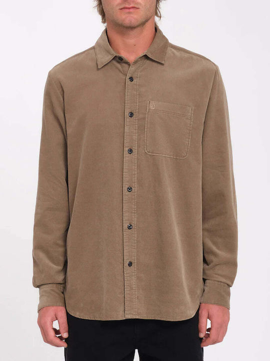 Volcom Zander Langärmlig Hemd Teak