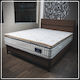 Como felt & wadding producers Mattress Topper Super Double Memory Foam with Bamboo Fibers & Removable Cover 160x200x4cm