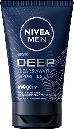 Nivea Gel Καθαρισμού Προσώπου για Άνδρες 100ml