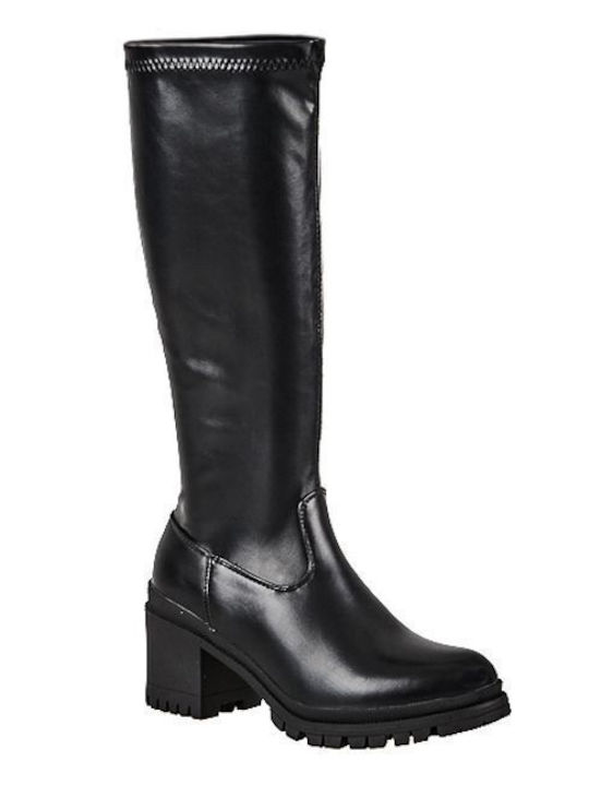 Elenross Women's Boots with Zipper Black