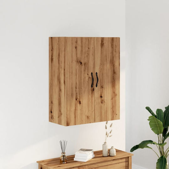 Wand Wohnzimmer Nische aus Spanplatte Artisanae Eiche 69.5x34x90cm