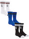 Volcom Kids' Socks Sport Full Stone Gray 3 Pairs