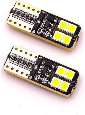 Lamps Car T10 Canbus LED 6000K Cold White 5W 2pcs